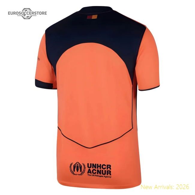 Match-Day Fan-Favorite 2025-2026 Barcelona Third Shirt (R.Araujo 4)