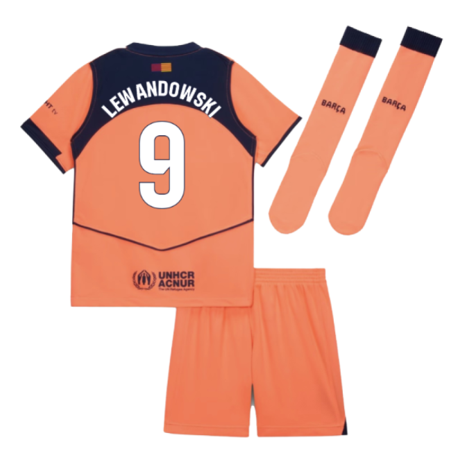 Barcelona Spanish League Lewandowski Third First-class Jersey Drycell