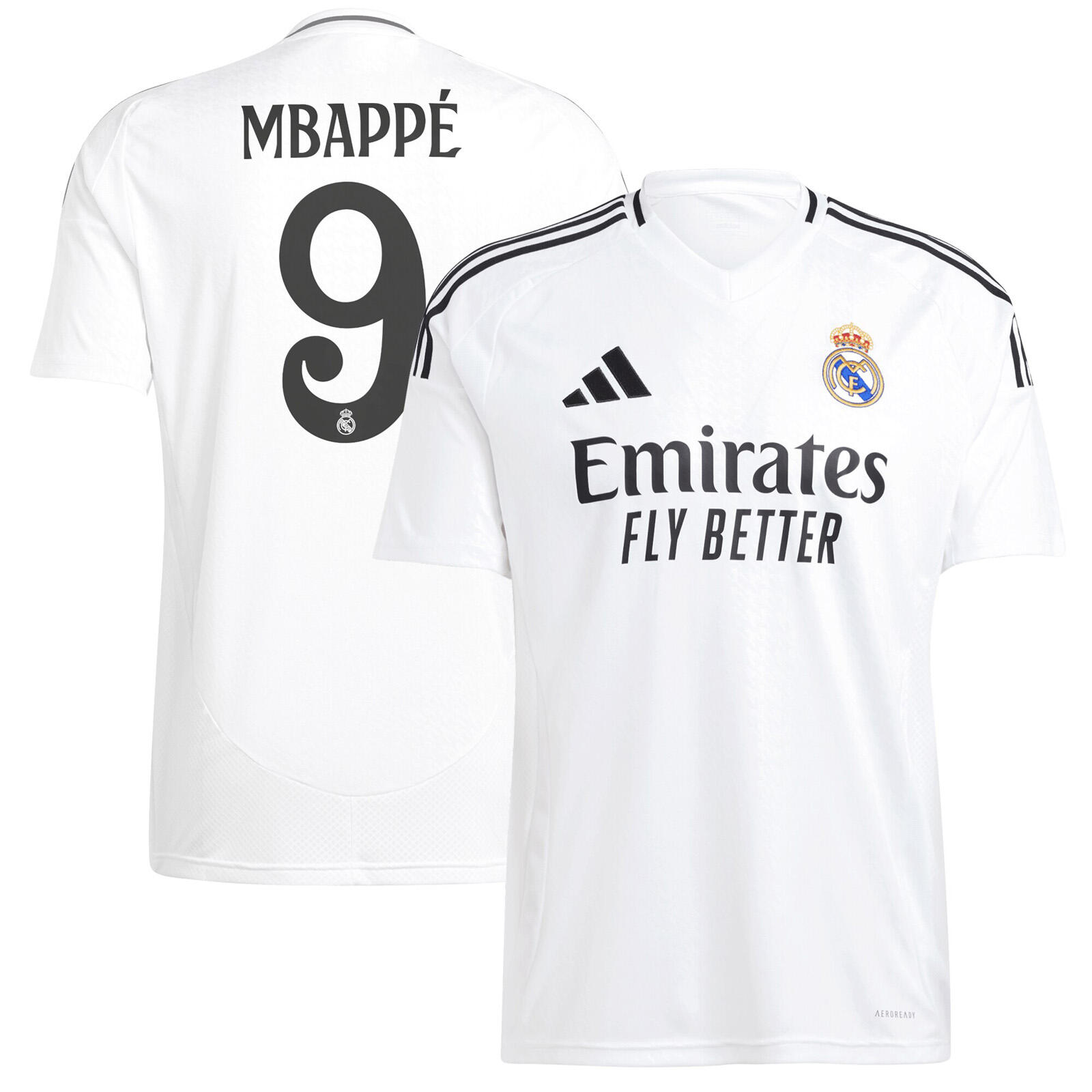 Authentic Real madrid Home Jersey - Adidas authentic Collection