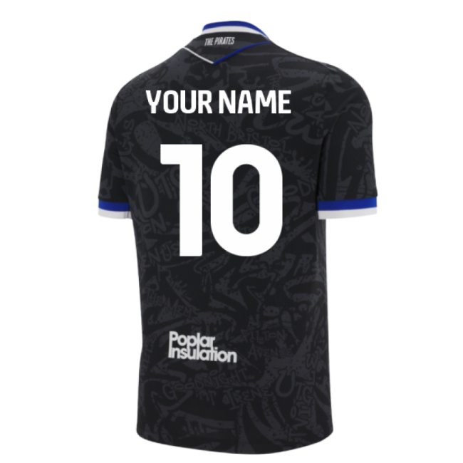 2025-2026 Bristol Rovers Away Shirt (Your Name)