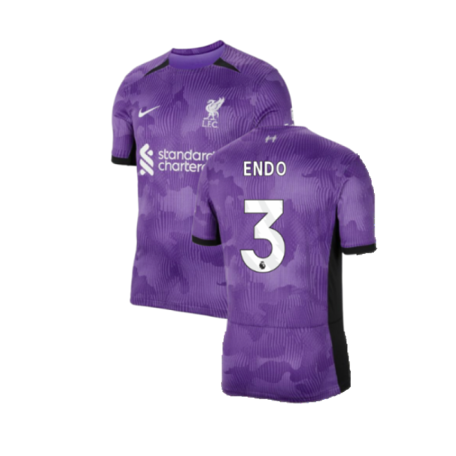 Endo 3 Latest Lightweight Liverpool Third Game Jersey
