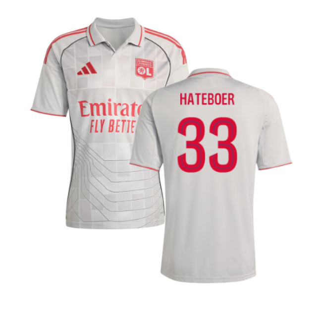 Match-Day 2025-2026 Olympique Lyon Third Shirt (Hateboer 33)