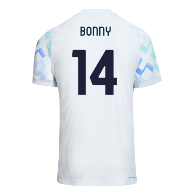 Popular 2025-2026 Inter Milan Authentic Away Shirt (Bonny 14)