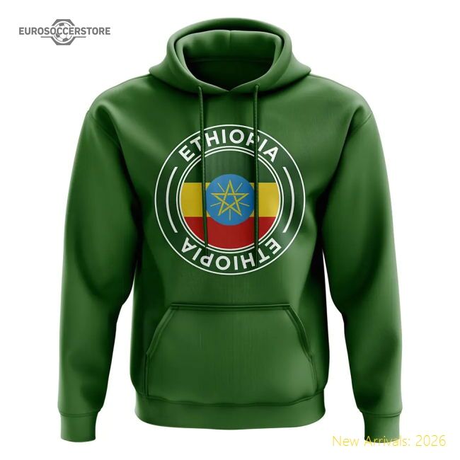 Ethiopia Football 20242025 Regular Premium Hoodie Lightweight