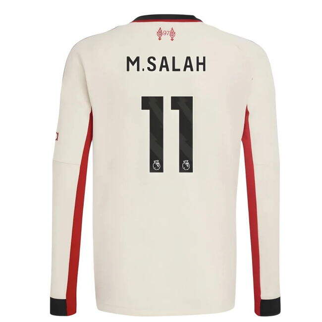 Liverpool Salah #11 Authentic Design Match Day Modern Style Fan Jersey