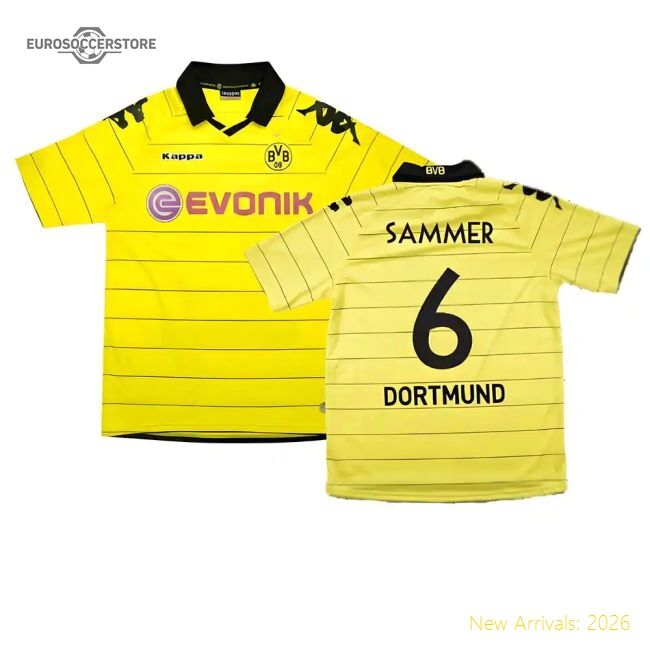 Borussia Dortmund 2010-11 Home Shirt ((excellent) M) (sammer 6)