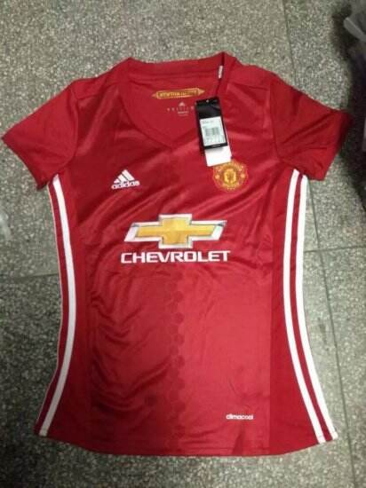 Manchester United Home 2016-17 Women's Soccer Jersey Shirt - Official