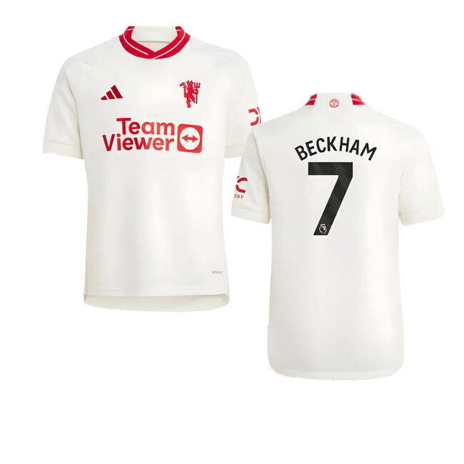 2023-2024 Man Utd Third Top (Kids) (Beckham 7)