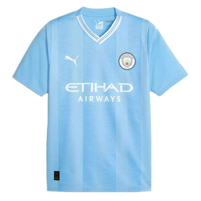 2023-20 Man City Soccer Jerseys top-grade Home Shirt - Adults