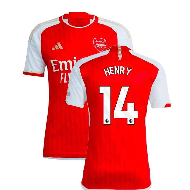 2025 Edition Comfortable Arsenal Home Match Shirt (Henry 14)