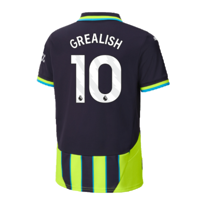 Official Licensed Loyal Football Man City Away Shirt Kids Grealish...