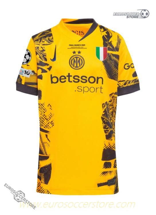 Inter Milan's 24-25 Champions League Final BISSECK 31 Jersey