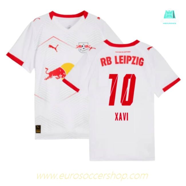 2025-2026 Red Bull Leipzig Home Shirt (Kids) (Xavi 10)