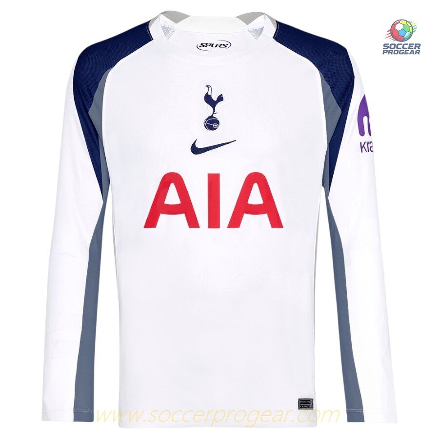 Tottenham Home Shirt 2025-2026 Season LS Edition