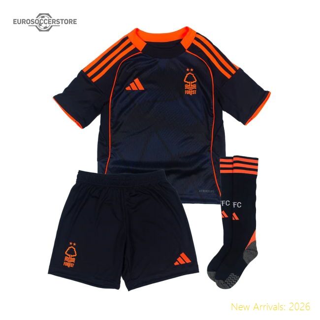 2025-2026 Nottingham Forest Third Mini Kit - Premium Quality