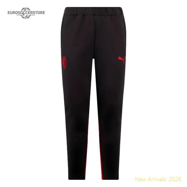 High-quality 2023-2024 Ac Milan Casuals Pants (black) - Match Quality