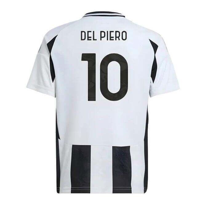 Juventus 2024-2025 Home Soccer Jersey (Del Piero 10) | Match Day
