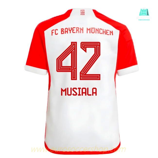2023-2024 Bayern Munich Home Shirt (Kids) (Musiala 42)
