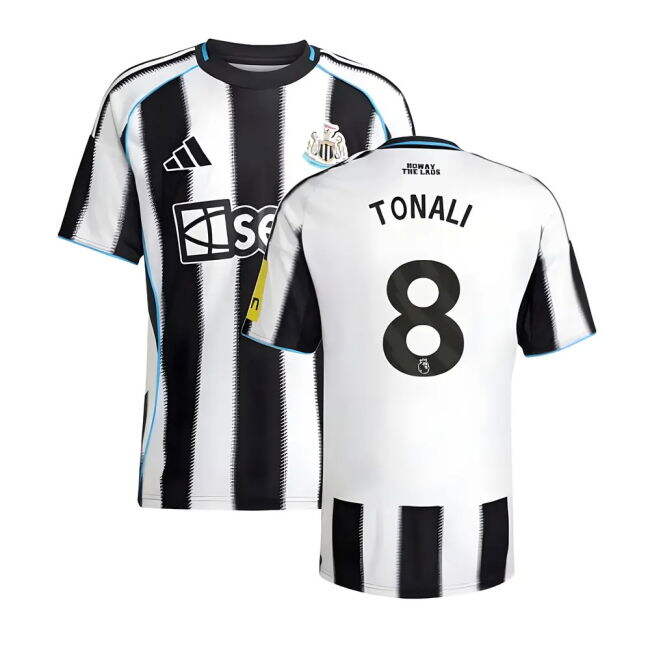 Professional Grade Fervent Newcastle Newcastle Home Shirt Tonali #...