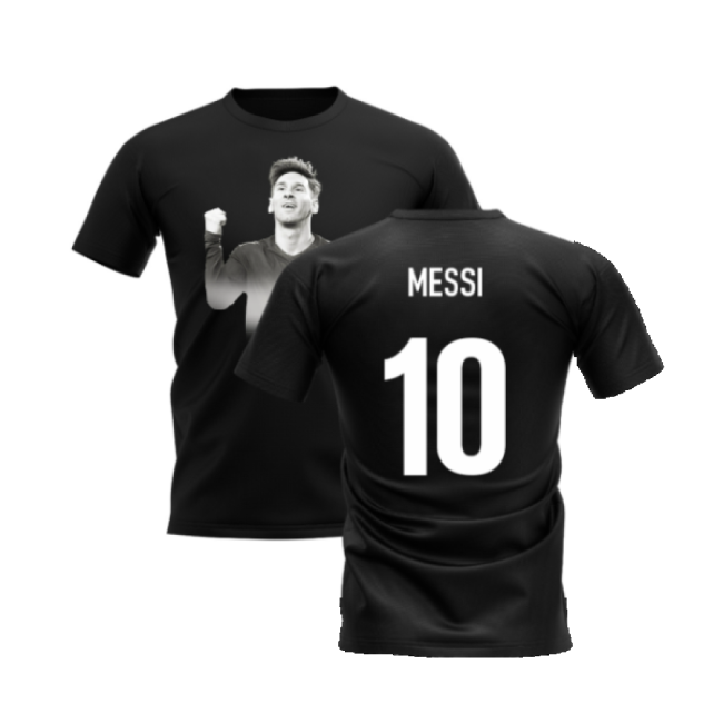 Top-Tier Lionel Messi Legend T-Shirt (Black) (Messi 10)