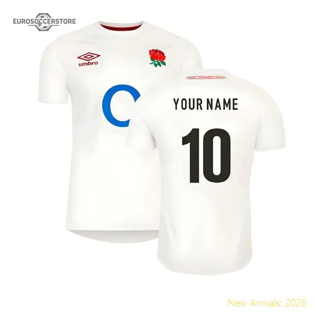 Genuine England 2023-2024 Home Shirt (eng) Sleek Breathability