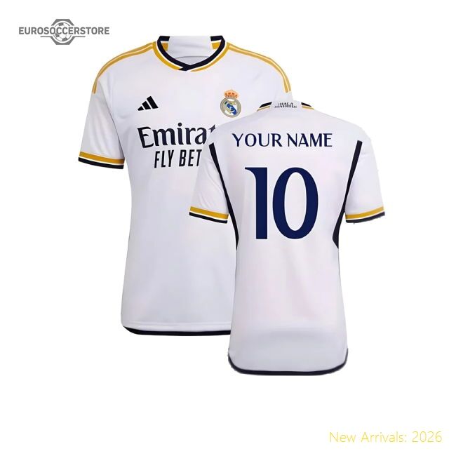Premium 2023-2024 Real Madrid Main Jersey (your Name) - Affordable