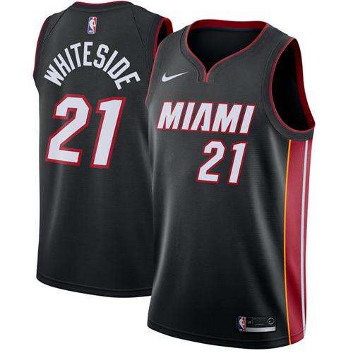Miami Heat Hassan #21 Durable Design Performance Jersey Urban Style