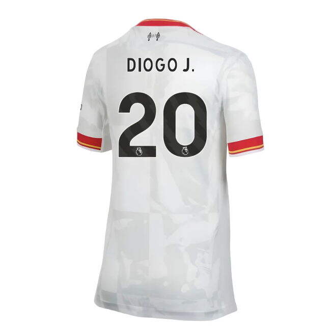 Genuine Liverpool 2024-2025 Liverpool Third Shirt (Kids) (Diogo J. 20)