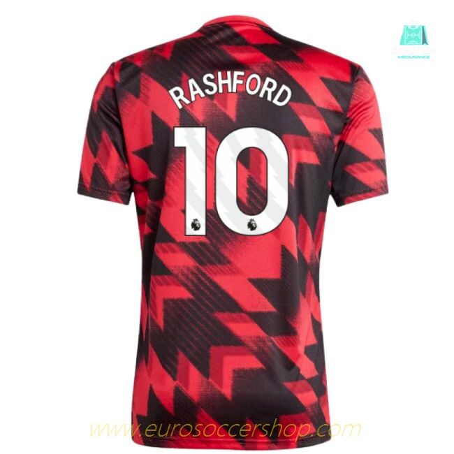 2025-2026 Man Utd Pre-Match Shirt (Red) (Rashford 10)