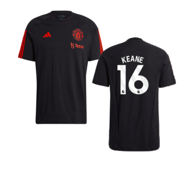2023-20 Man Utd Training Football Shirt Keane Name & Number L M