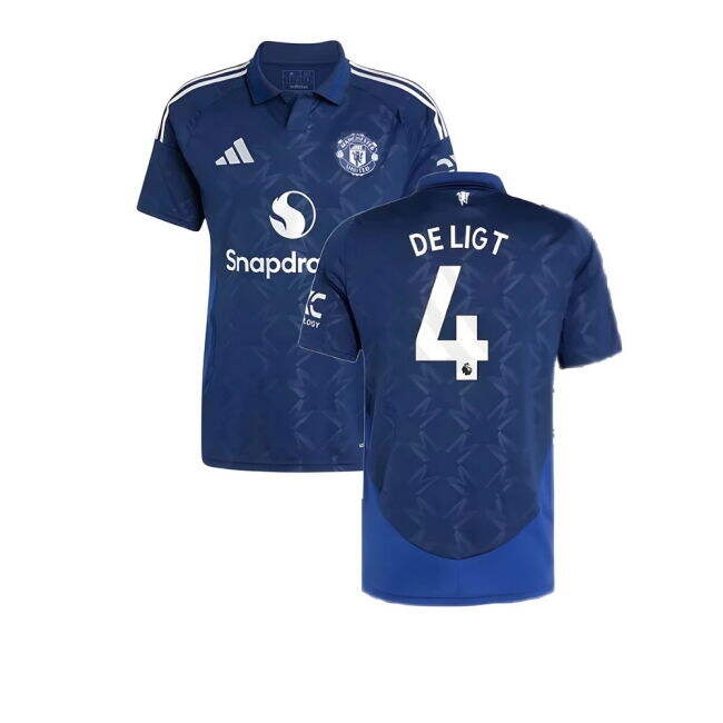 classic 2024-2025 Man Utd Away Shirt (De Ligt 4)