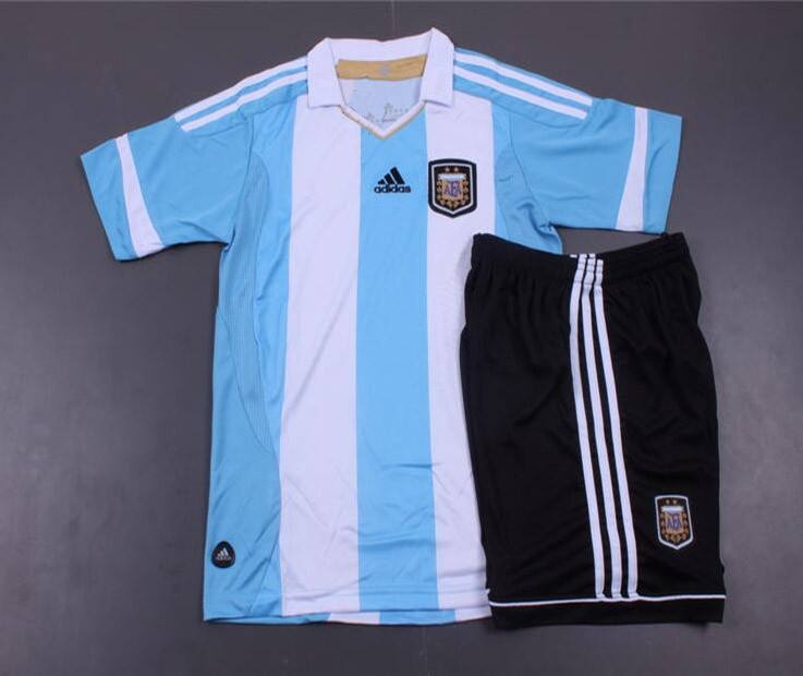 Genuine Elite Series Kids Argentina 1314 Home KitShirtshorts