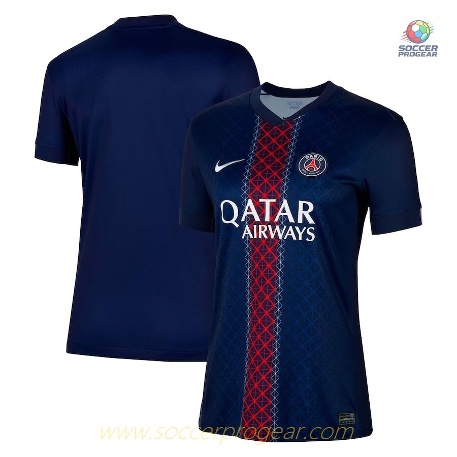 PSG Home Soccer Football Shirt 2025-26 Edition Women's