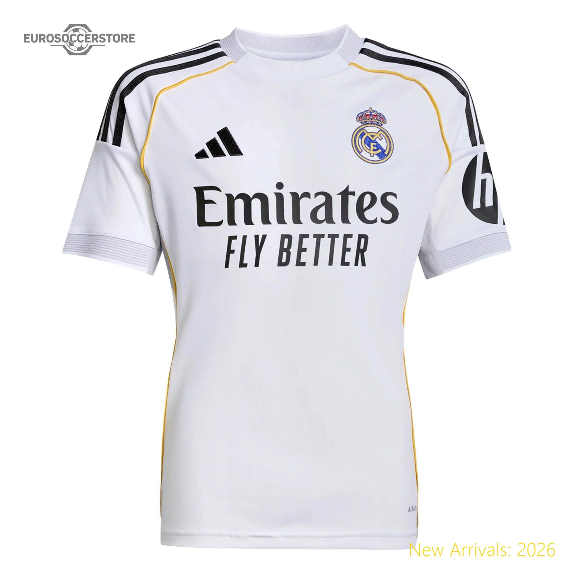 Club Approved Kids Rma Team Home Premium-quality Jersey 2023