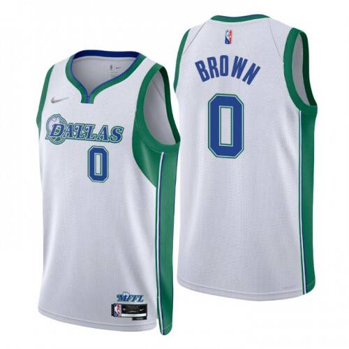 Dallas Mavericks Sterling #0 Signature Edition Game Jersey Retro Style