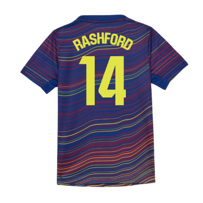 2025-2026 Barcelona Football Club Home Strip (Rashford 14) (Kids)