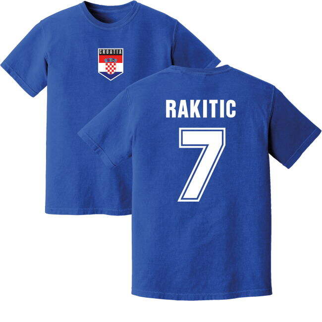 Official Rakitic Croatia Training High Quality Match Authentic Jersey