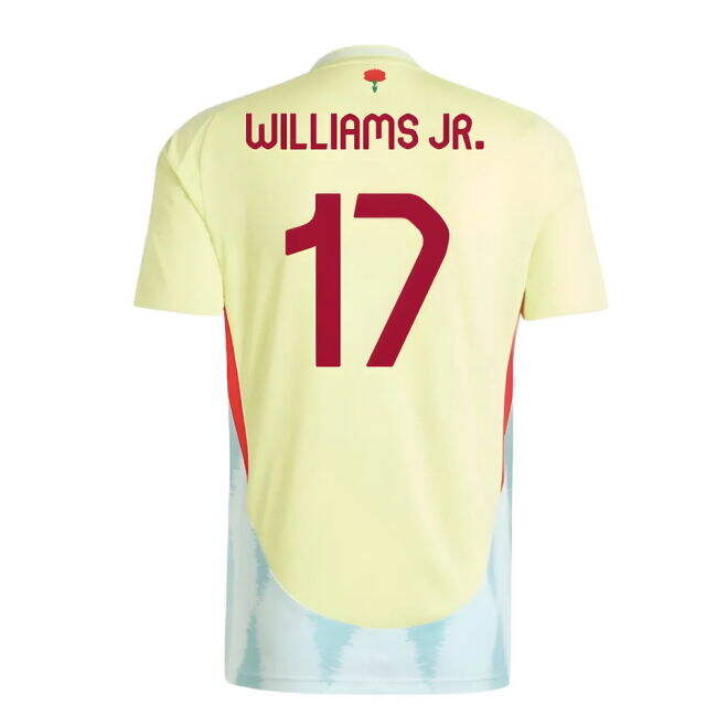 2024-2025 Spain Away Shirt (Williams JR. 17)