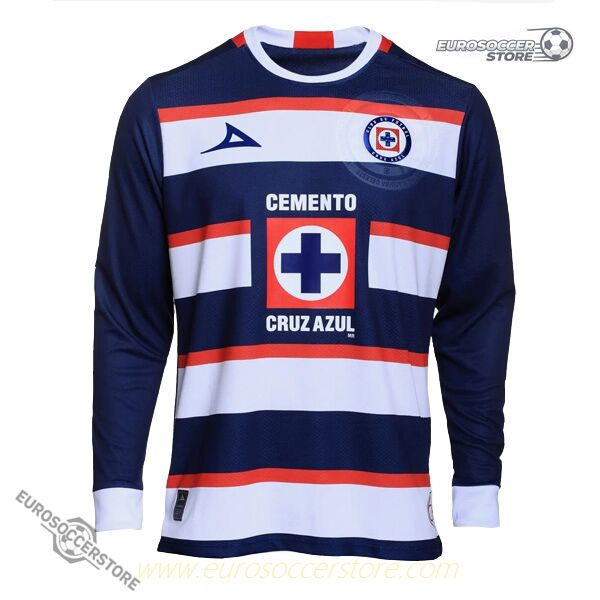 Cruz Azul 24-25 Season Away Long Sleeve Goalkeeper's Navy Jersey