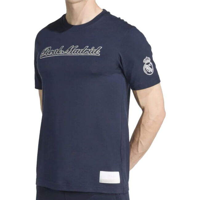 2025-2026 Real Madrid US Tee (Navy) (Ronaldo 9)