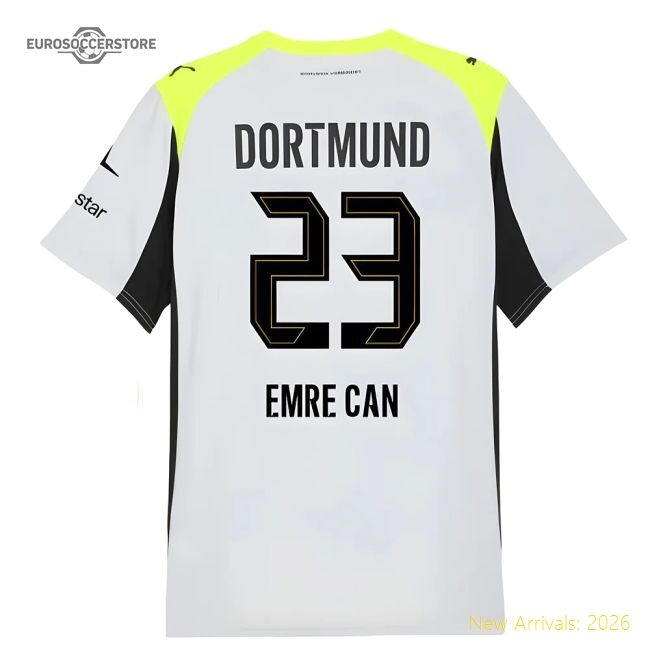 2025-2026 Borussia Dortmund Away Shirt (emre Can 23) - Premium Collection
