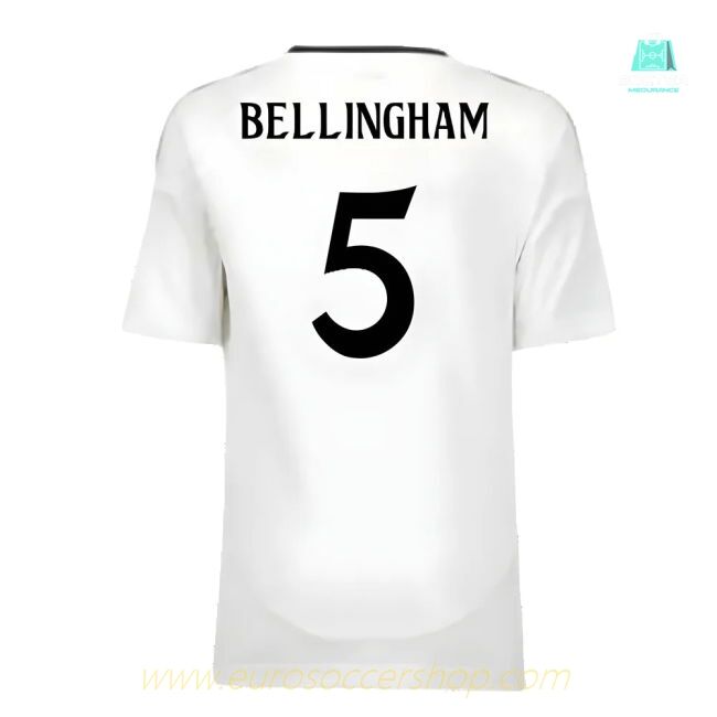 2024-2025 Real Madrid Home Youth Kit (Bellingham 5)