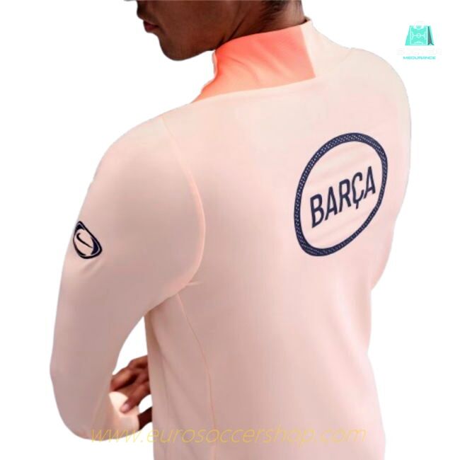 2025-2026 Barcelona Strike Dri-FIT Drill Top (Orange)