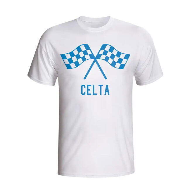 Celta Vigo Waving Flags T-shirt (white) - New - Team- Pro- Supporter