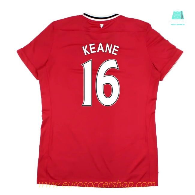 Manchester United 2011-12 Home Shirt (Women\'s) ((Very Good) M) (KEANE 16)