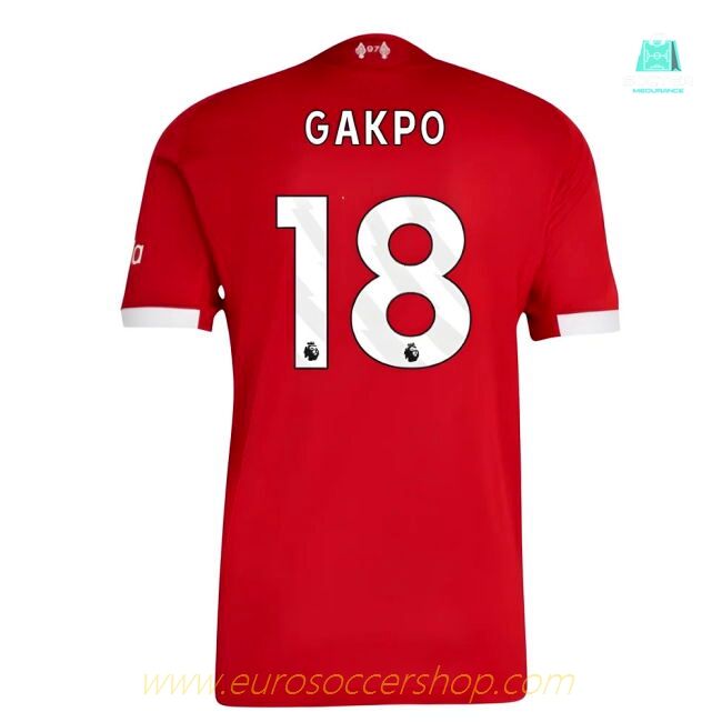 2025-2026 Liverpool Authentic Home Shirt (Gakpo 18)
