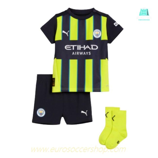 2024-2025 Man City Away Baby Kit