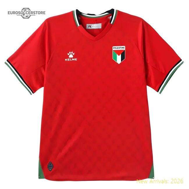 Official Palestine 20242025 Away Shirt () Lightweight Climalite