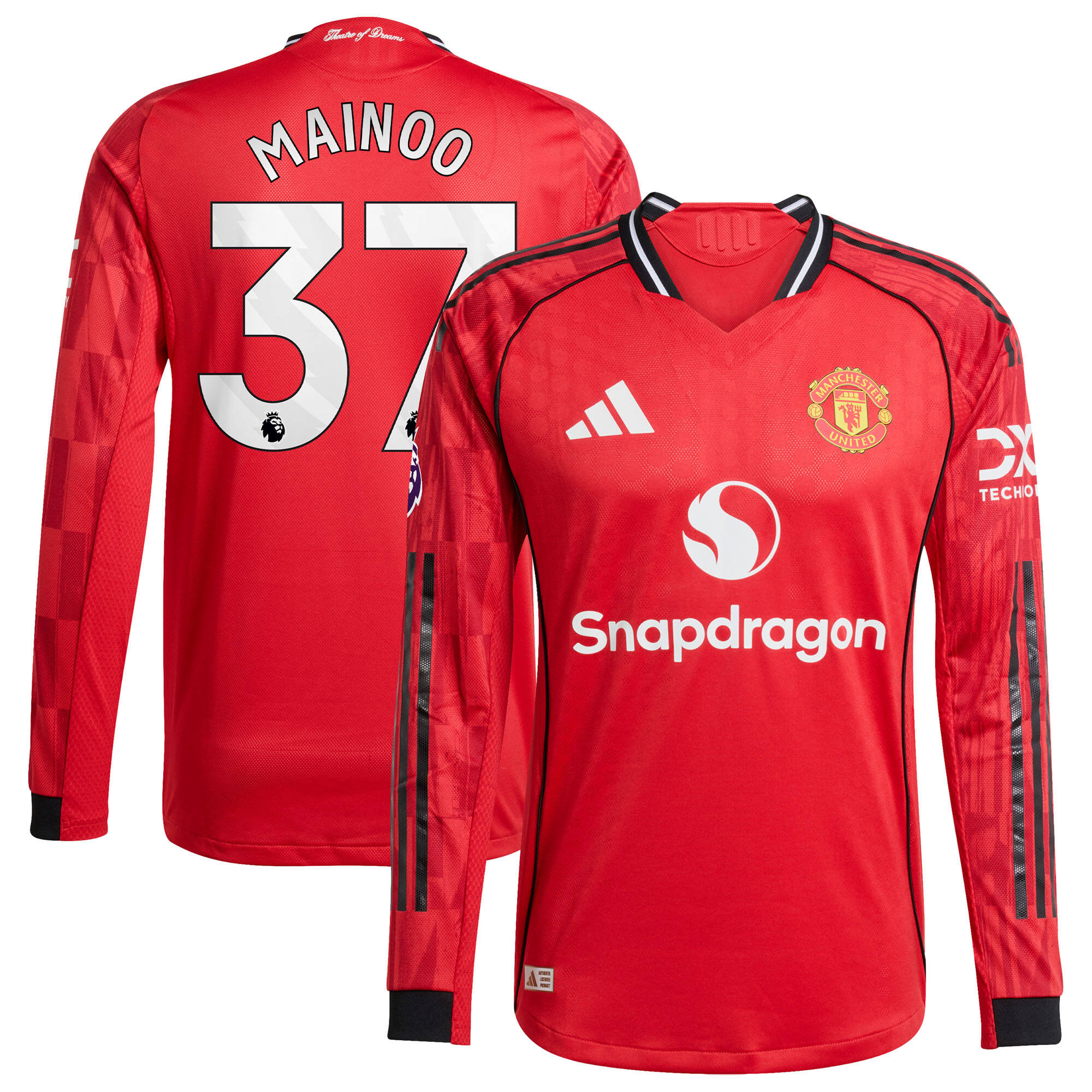 Man Utd Men's 2025 Durable Authentic Jersey - Fan Jersey - Exclusive Offer