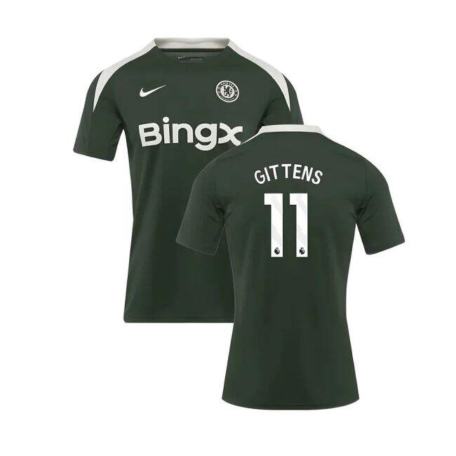 Gittens 11 Licensed 2025-2026 Chelsea EPL Training Shirt